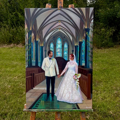 Detailed Oil Painting by Rowan - Image 2