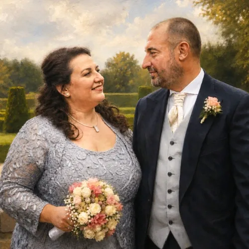 Live Wedding Paintings by Royal Society Artist Dorian RMS - Image 2